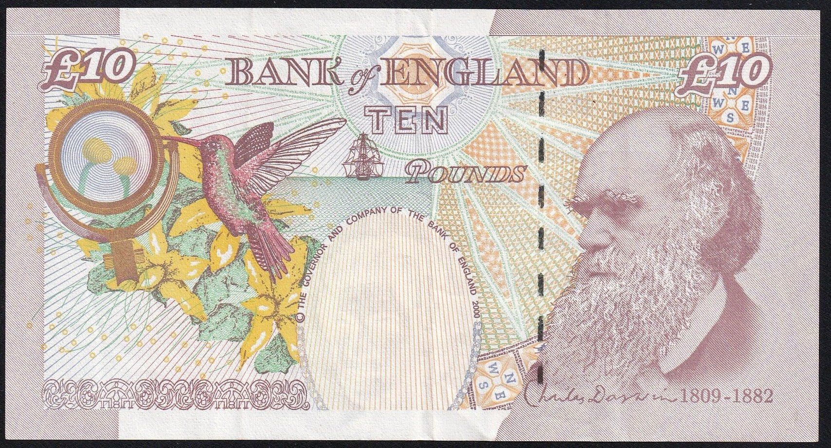 Banknoten: England 10 Pounds 2004 – Gebraucht aus Brugg AG von banknoten_muesli 1