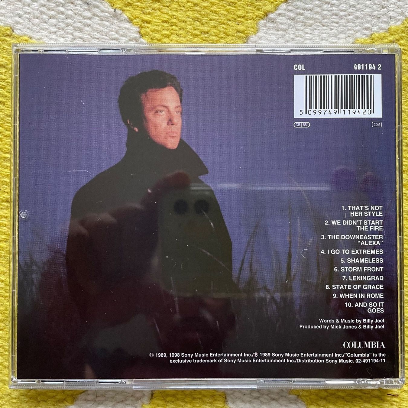 CD: BILLY JOEL-STORM FRONT – Usato da Rorschacherberg venduto da CD-Roli 1