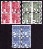 1970_483-485_ROLLENMARKEN_ZIFFERMARKEN im VB ! **