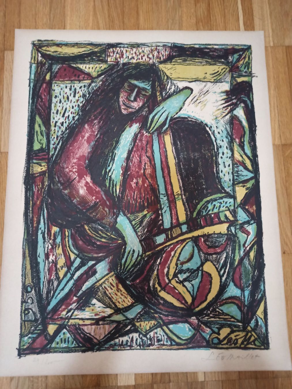 Grafica & Litografie: Leo Maillet, Farblithographie – Usato da Horn venduto da A.92