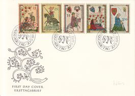 SBK 349 - 353 FDC