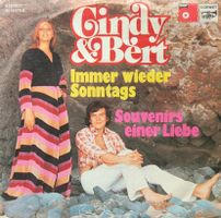 Vinyl Single Cindy & Bert - Immer wieder sonntags