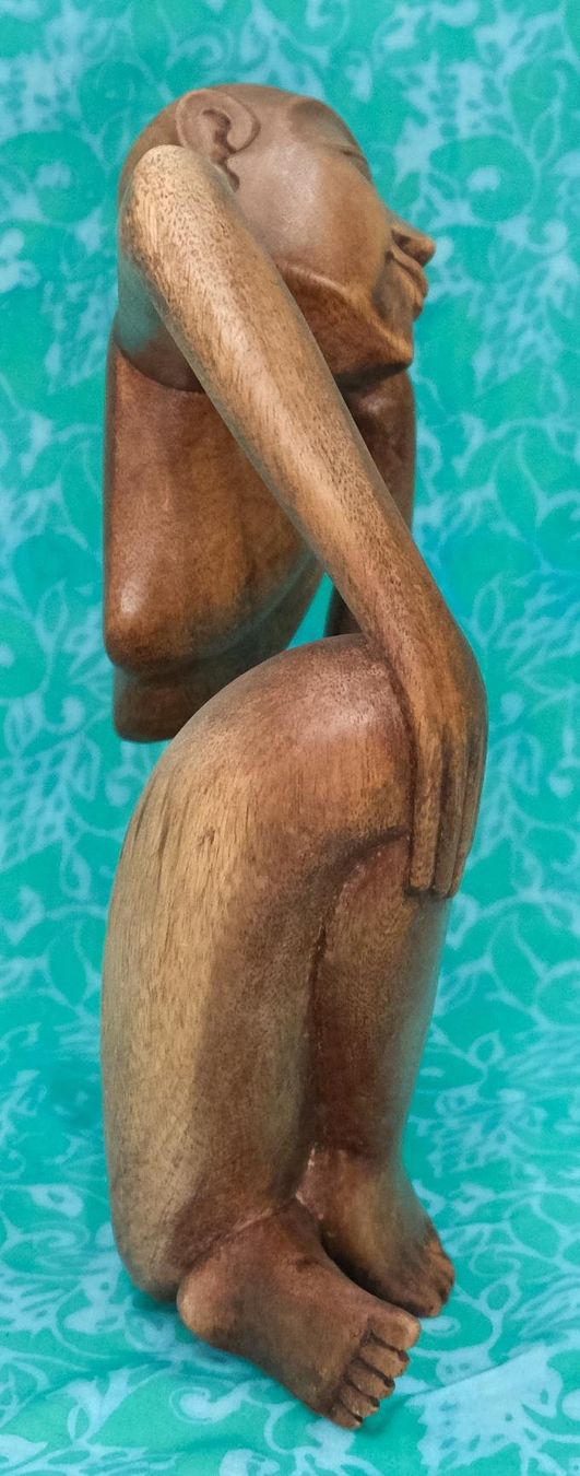 Figuren: Träumer, Figur aus Holz, 32cm – Gebraucht aus Zürich von Masala-Oase 5