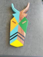 Masque africain - Antilope - Taza - Décoration murale