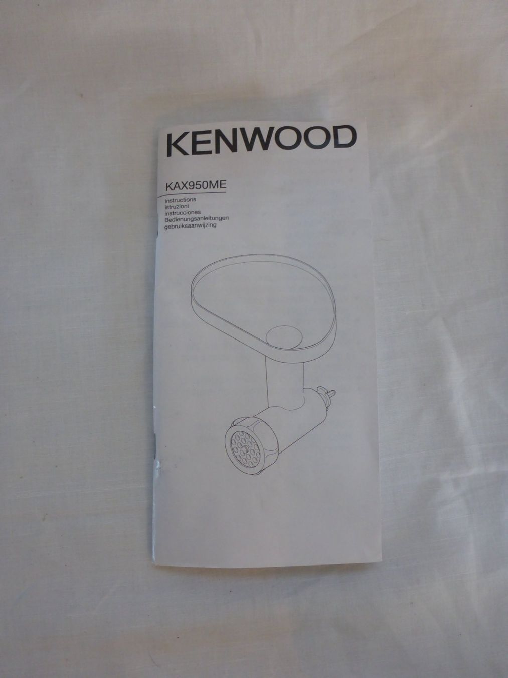 Kenwood Küchengeräte: Kenwood Fleischwolf – Gebraucht aus Zürich von leia12 2