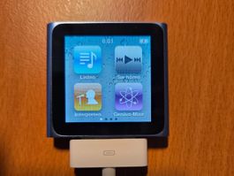 ipod nano blau / defekter Akku