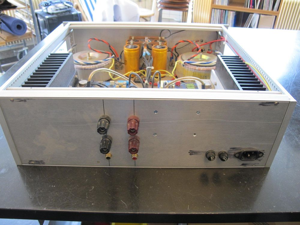 Albs AKTIV-MOS III 100 MOSFET-Endstufe Modulbaustein 100W, 180° Winkel