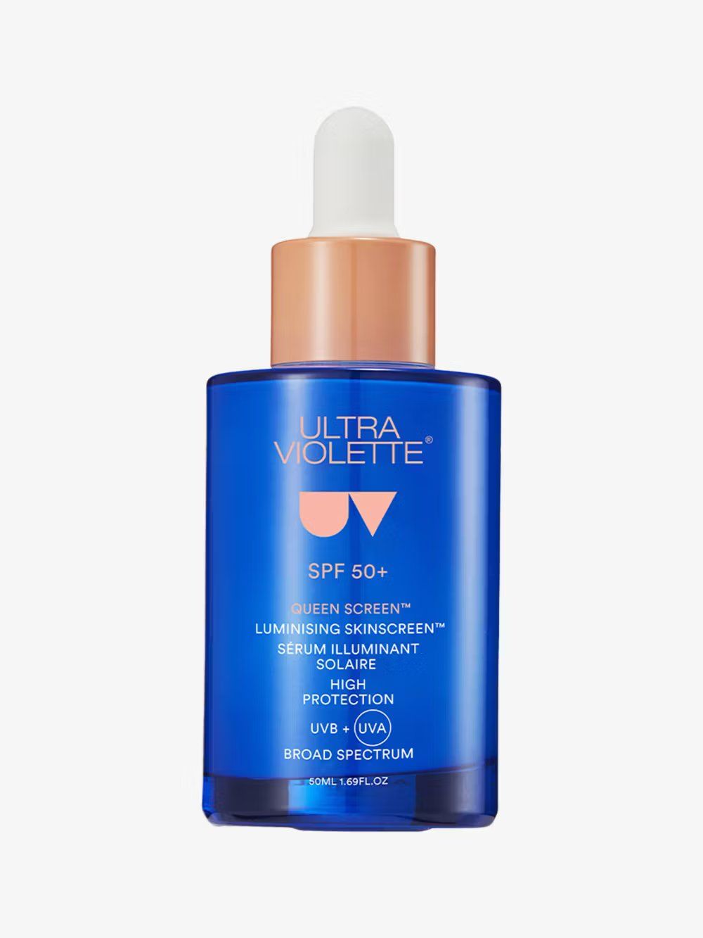 Cura del viso: ULTRA VIOLETTE Queen Screen SPF 50+ Luminising Skinscreen – Nuovo e nell'imballaggio originale da Eichberg venduto da Kati30