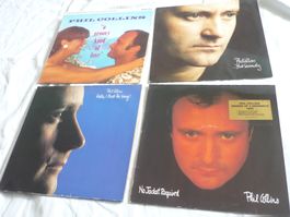 4x 12" Schallplatten - Phil Collins - Top Sammlung