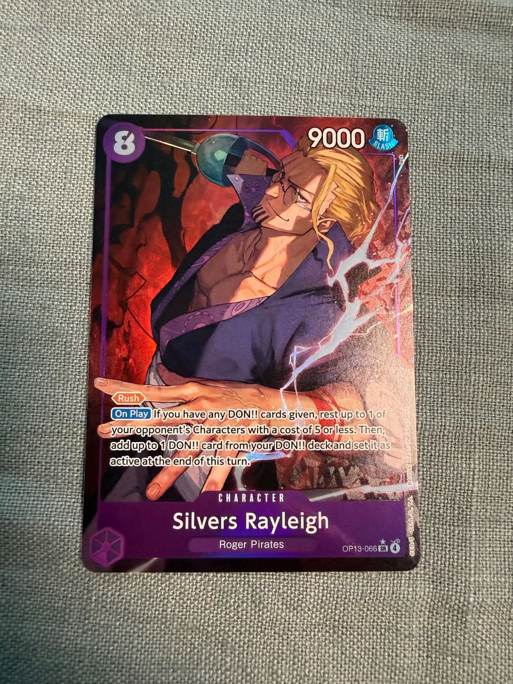 Bandai Carte collezionabili: One Piece Silvers Rayleigh  OP13-066 – Usato da Dübendorf venduto da Imtsch