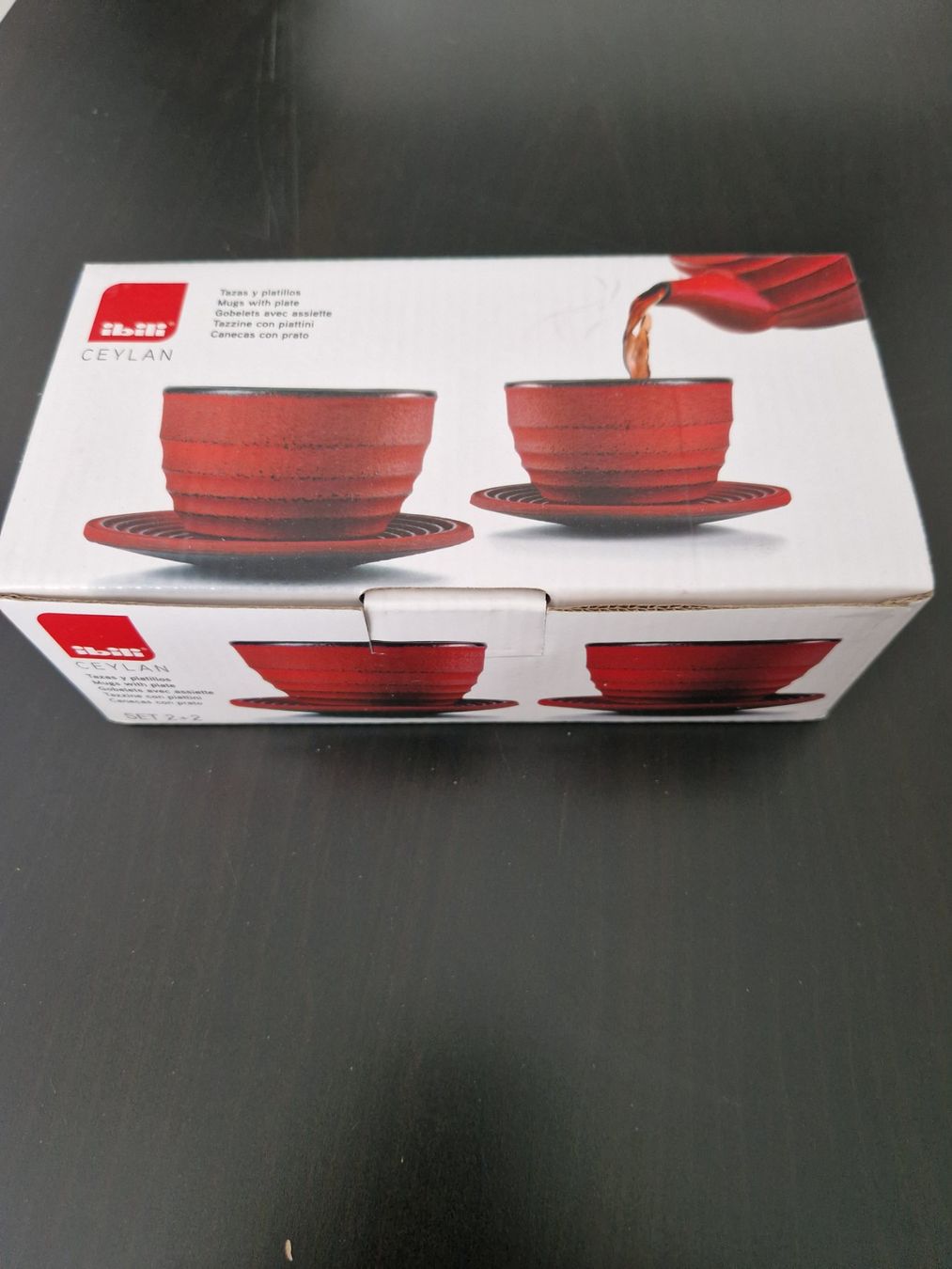 Tassen: Tassen mit Unterteller 2er Set neu – Neu und originalverpackt aus Turbenthal von Vieirag