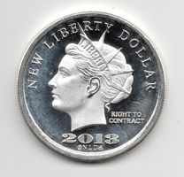 (2997) USA, 50 Dollars, 2013, 1 Unze, Silber