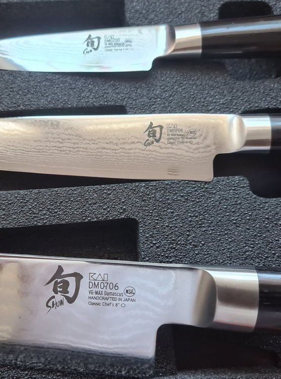 Kai Coltelli da cucina: Shun Classic Starter-Set DMS-0300 – Nuovo e nell'imballaggio originale da Caslano venduto da Pspidi 2