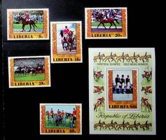 AFRIQUE LIBÉRIA TIMBRES NEUFS** DENTELÉS DE 1977/AV107