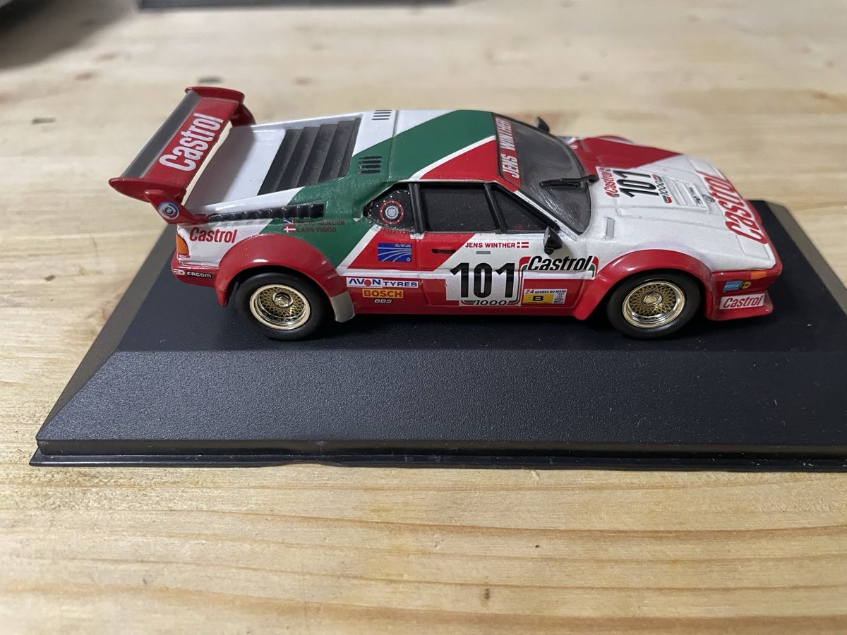 Onyx Modellini d'auto: BMW M1 Castrol 1:43 – Usato da Avenches venduto da Rhotzeplotz 2