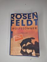 Buch Wolfssommer Hans Rosenfeldt Thriller guter Zustand