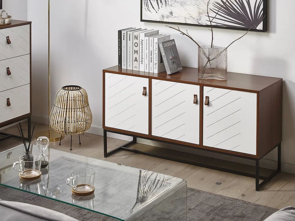 Kommoden: Commode Nueva Marron foncé/Blanc Neuve – Neu und originalverpackt aus Bulle von Christophe1080 1