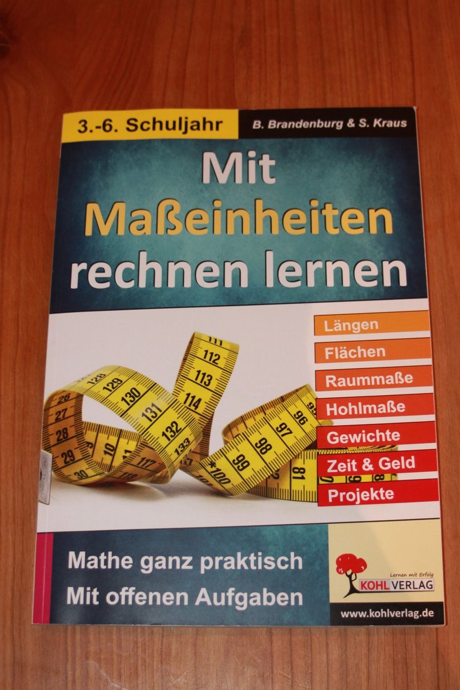 Bücher: Buch mit Masseinheiten rechnen lernen – Neu (gemäss Beschreibung) aus Wenslingen von Strick4Alpaca