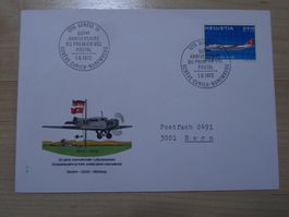 50 Jahre Internat. Luftpostverkehr Genève-Zürich-Nürnberg 72