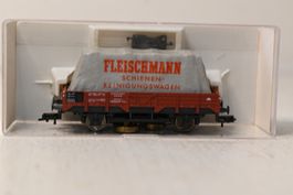 Fleischmann Schienen-Reinigungswagen H0/DC mit OVP