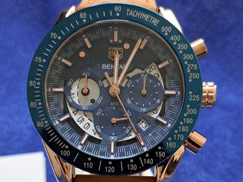 Orologi: Tolle Mode-Uhr im Chronograph-Style – Nuovo e nell'imballaggio originale da Oftringen venduto da Second-Hand-Uhren
