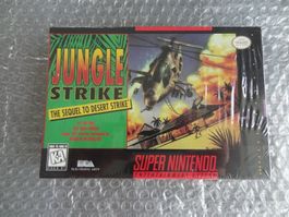 JUNGLE STRIKE snes Super Nintendo US NEU