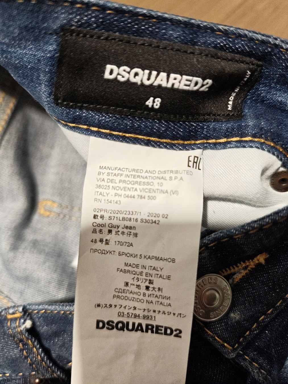 Dsquared2 Jeans: Dsquared2 Cool Guy Jeans Gr. 48 Skinny  – Usato da Seon venduto da chf_g29b 6