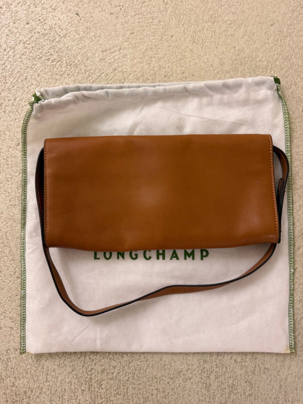 Longchamp Borse da donna: Longchamp braun Leder  Cognac – Usato da Allschwil venduto da Frida015 5