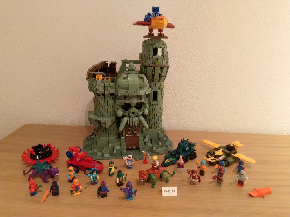 MEGA CONSTRUX MOTU Masters of the Universe Castle Grayskull+ (Gebraucht ...