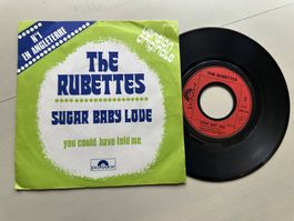 RUBETTES tolle Single Sugar Baby Love France differnt Hit