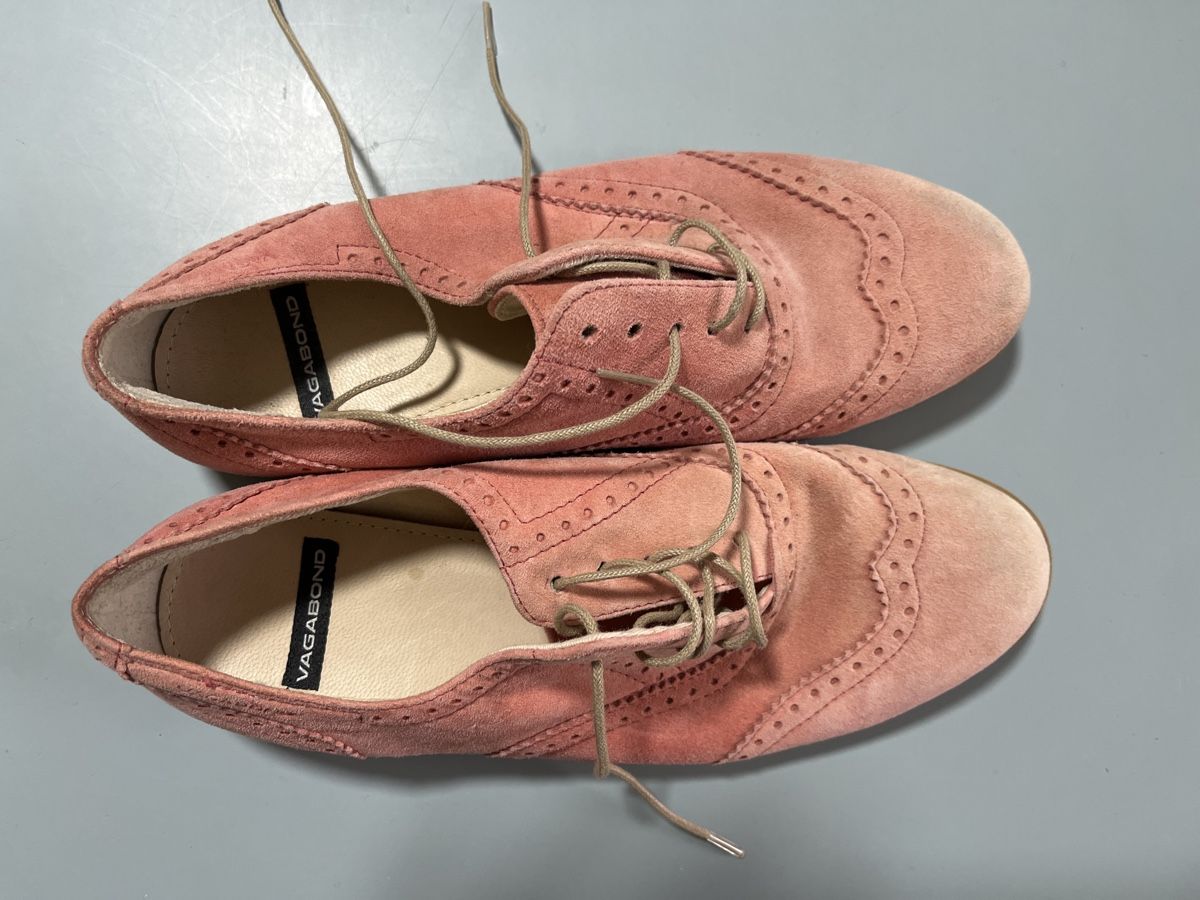 Vagabond Scarpe da donna: Vagabond Schuhe Wildleder Rosa Gr.38 – Usato da Zürich venduto da Francaforte
