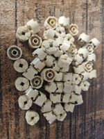 lego 3941 lot de 60 pièces Tan Brick, Round 2 x 2 with Axle