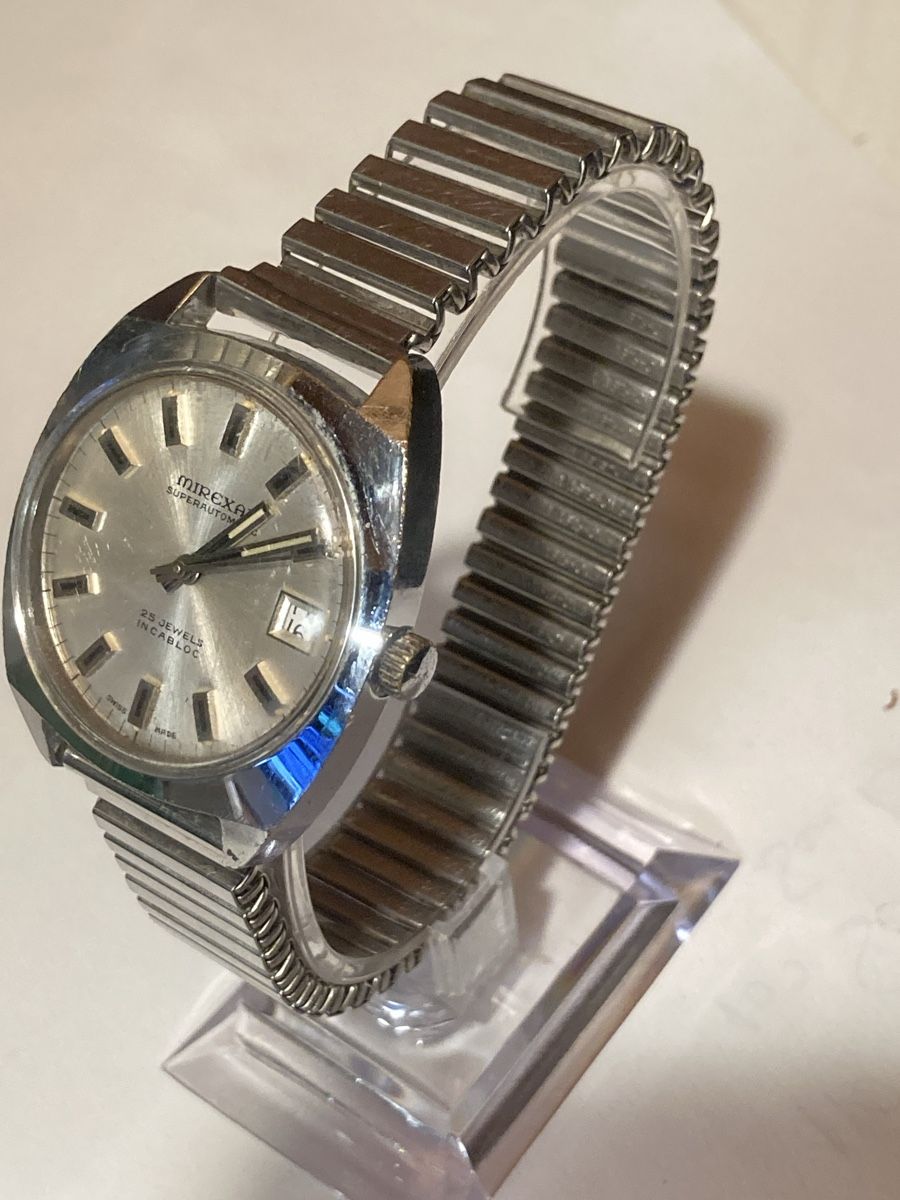 Mirexal Orologi: Mirexal Automatic Vintage Uhr Automatic 35 mm – Usato da Glattbrugg venduto da vintagemania 6