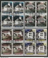 1997 PP Kulturgüter & Landschaften Viererblock ET-Stempel