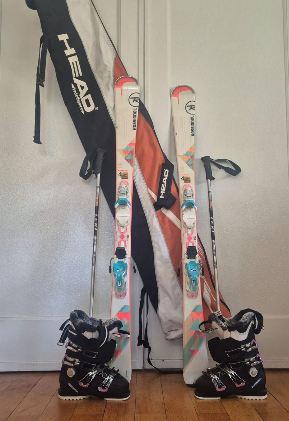 Rossignol Skis: Komplettes Damen - Mädchen Ski Carving Set – D'occasion à Luzern par ivo_schild 2