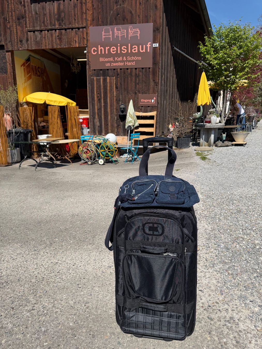 Valigie: OGIO Trolley Koffer mit Kipling Tasche – Usato da Otelfingen venduto da Yossi-68 8