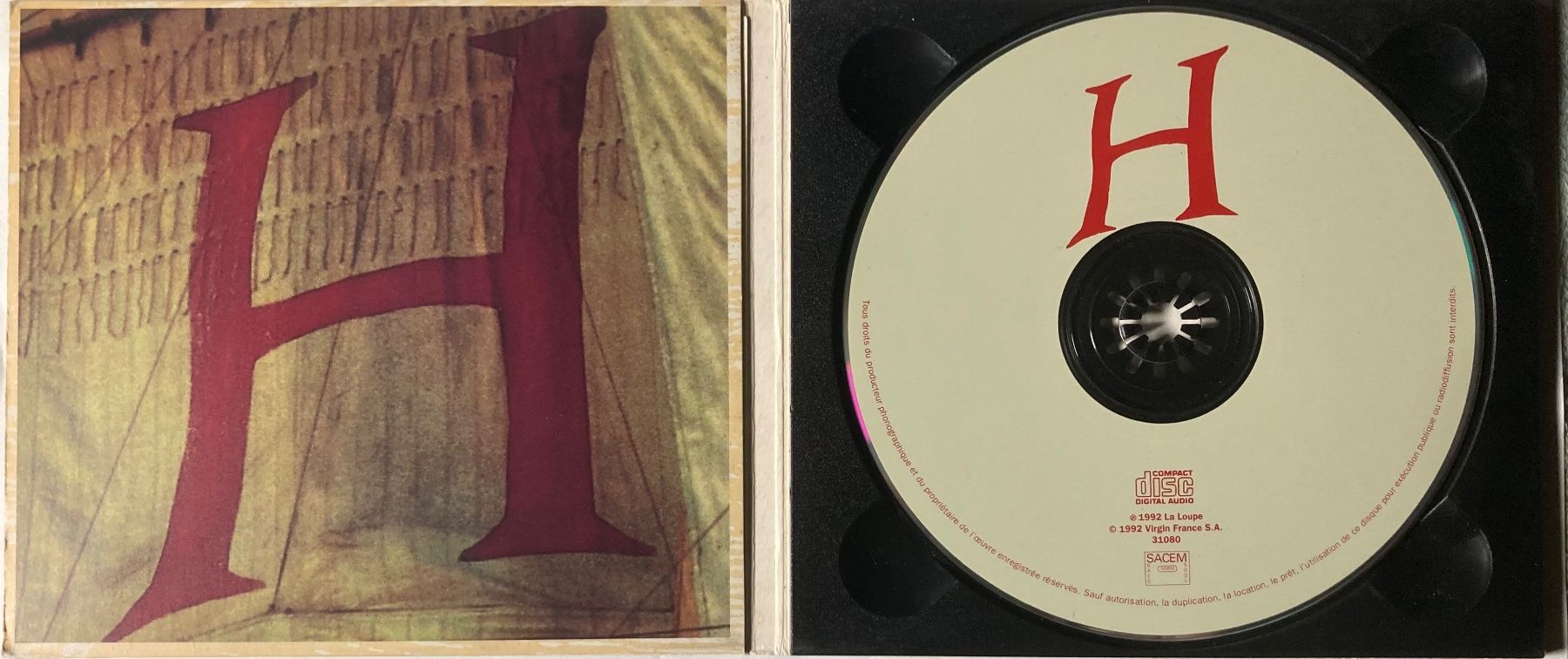 CD: JEAN-LOUIS AUBERT - H – Usato da Poliez-Pittet venduto da Newtown-Records 2