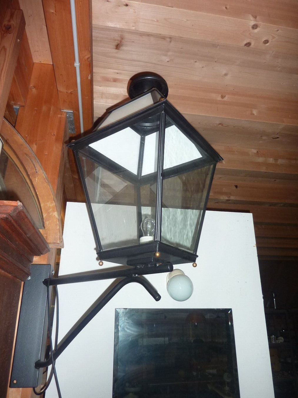 Lampade: Laterne Hauslampe antik – Nuovo (secondo la descrizione) da Zihlschlacht venduto da Logu69 2