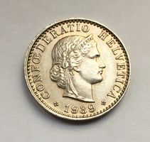 1939 20 Rappen unz *RAR* KW Fr. 200.-