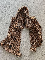 Leichter Schal / Stola mit Leoparden-Print (Leo-Muster)
