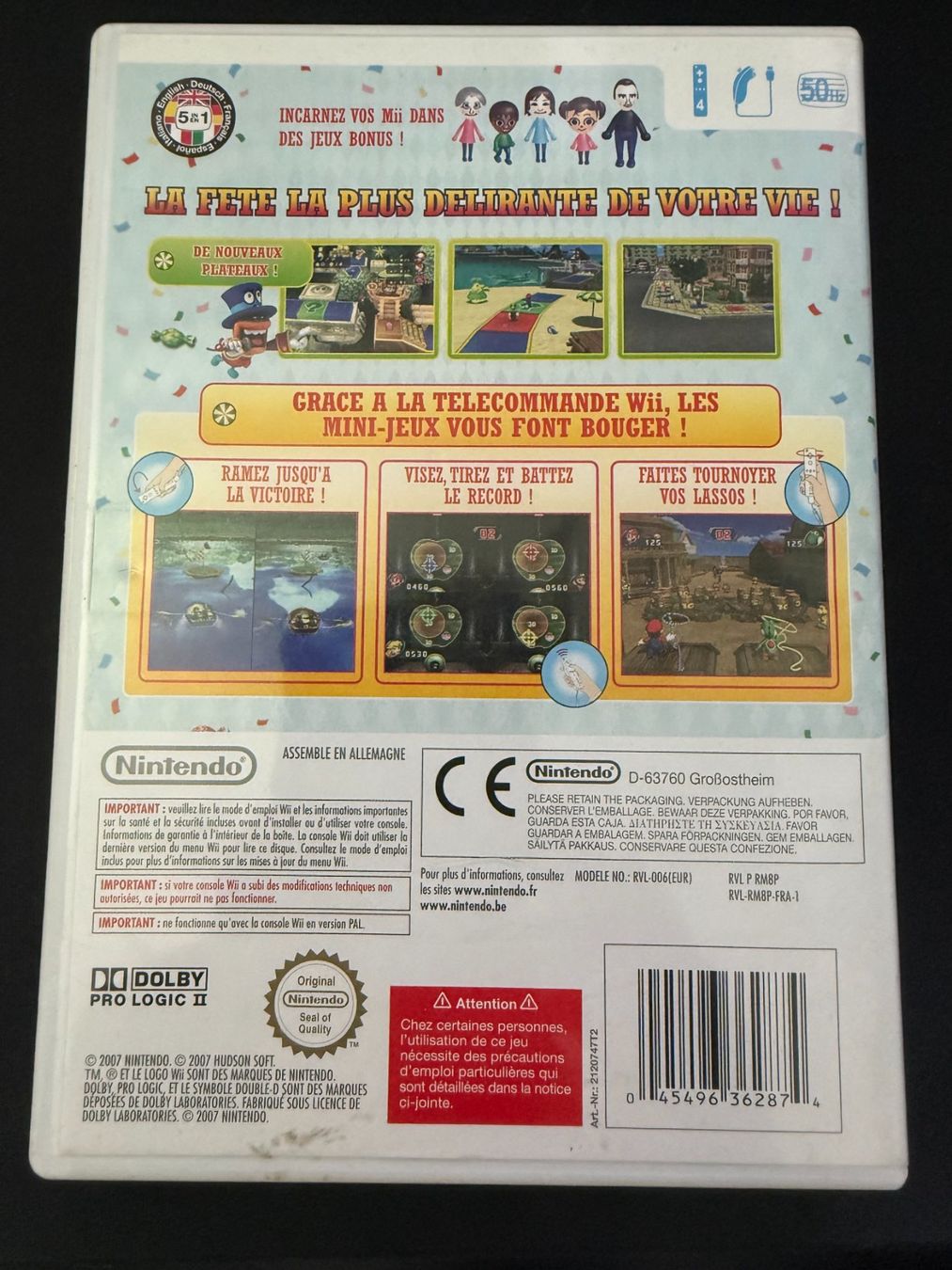 Nintendo Spiele: Mario Party 8 - Wii – Gebraucht aus Pont-de-la-Morge von Darfal 2