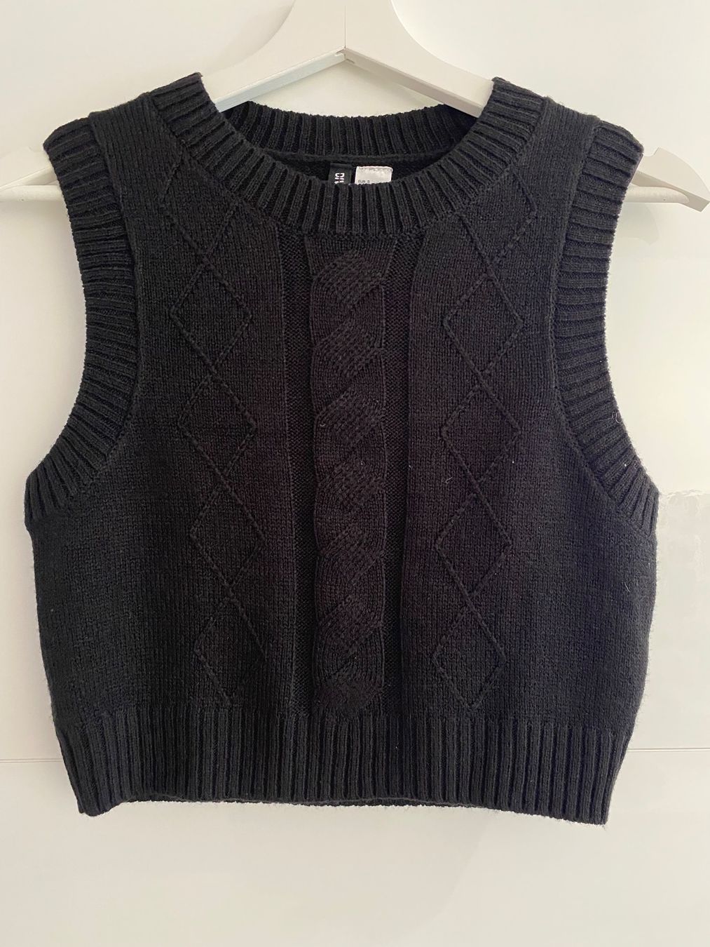 H&M Gilets & Westen: Damen Pullover Weste, schwarz, Grösse S, guter Zustand – Neu (gemäss Beschreibung) aus Pfaffhausen von Niki_2020