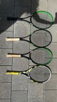 Tennisschläger Prince und Babolat