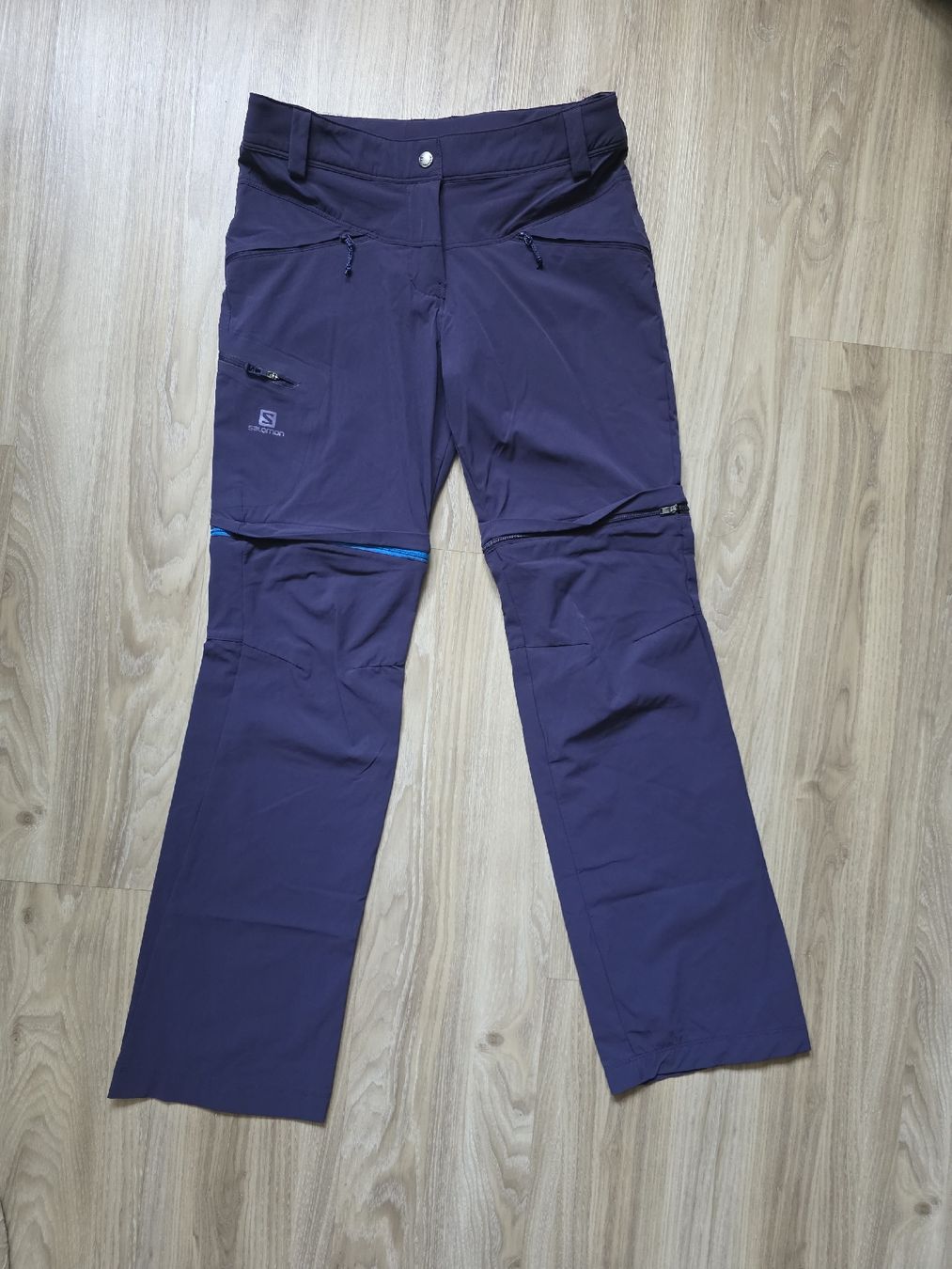 Salomon Pantaloni: Salomon AdvancedSkin Shield Zip-Off Wanderhose Gr. 36 – Usato da Interlaken venduto da NataliiaS 1
