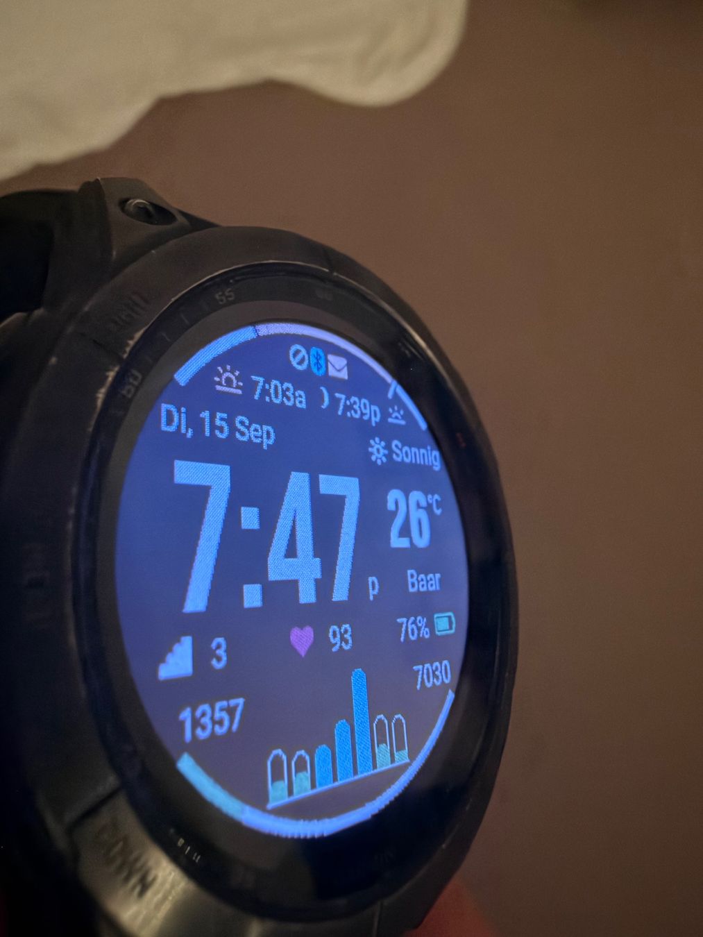 Garmin Smartwatch: Garmin Fenix 7 Saphire Solar – Usato da Baar venduto da Hugi78 3