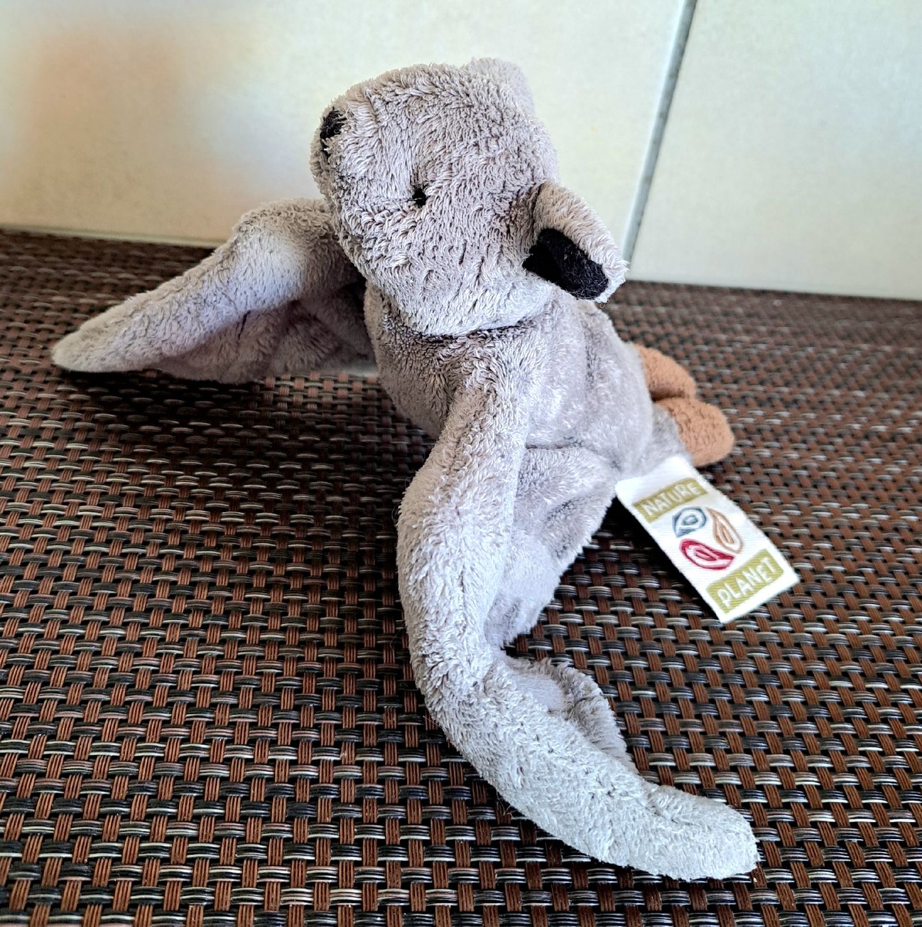 Giocattoli: Peluche chauve-souris "Nature Planet"  – Usato da Hauterive NE venduto da ali_vintage 1