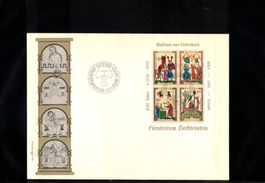 1970 FDC Minnesänger Block