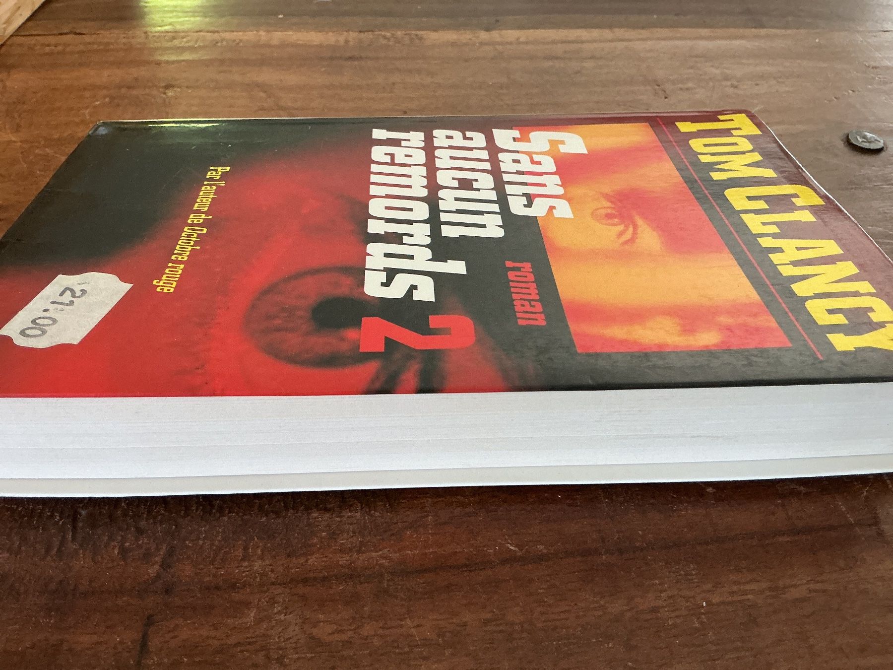 Libri: Roman Tom Clancy Sans Aucun Remords 2 – Usato da Avenches venduto da Lactobacille 2