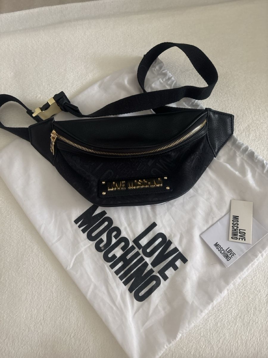 Moschino Borse da donna: Love Moschino Bauchtasche Schwarz – Nuovo (secondo la descrizione) da Feusisberg venduto da LadyLook