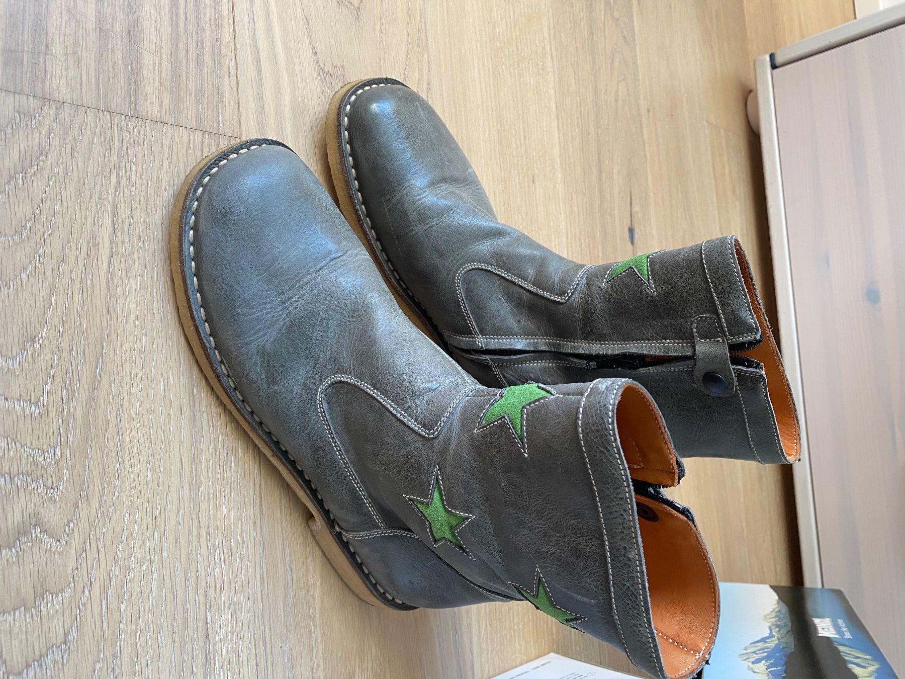 Baldinini Scarpe per ragazzi: Kinderstiefel Gr. 38 Echt Leder – Nuovo (secondo la descrizione) da Bad Homburg v. d. H. venduto da ExclusiveArts